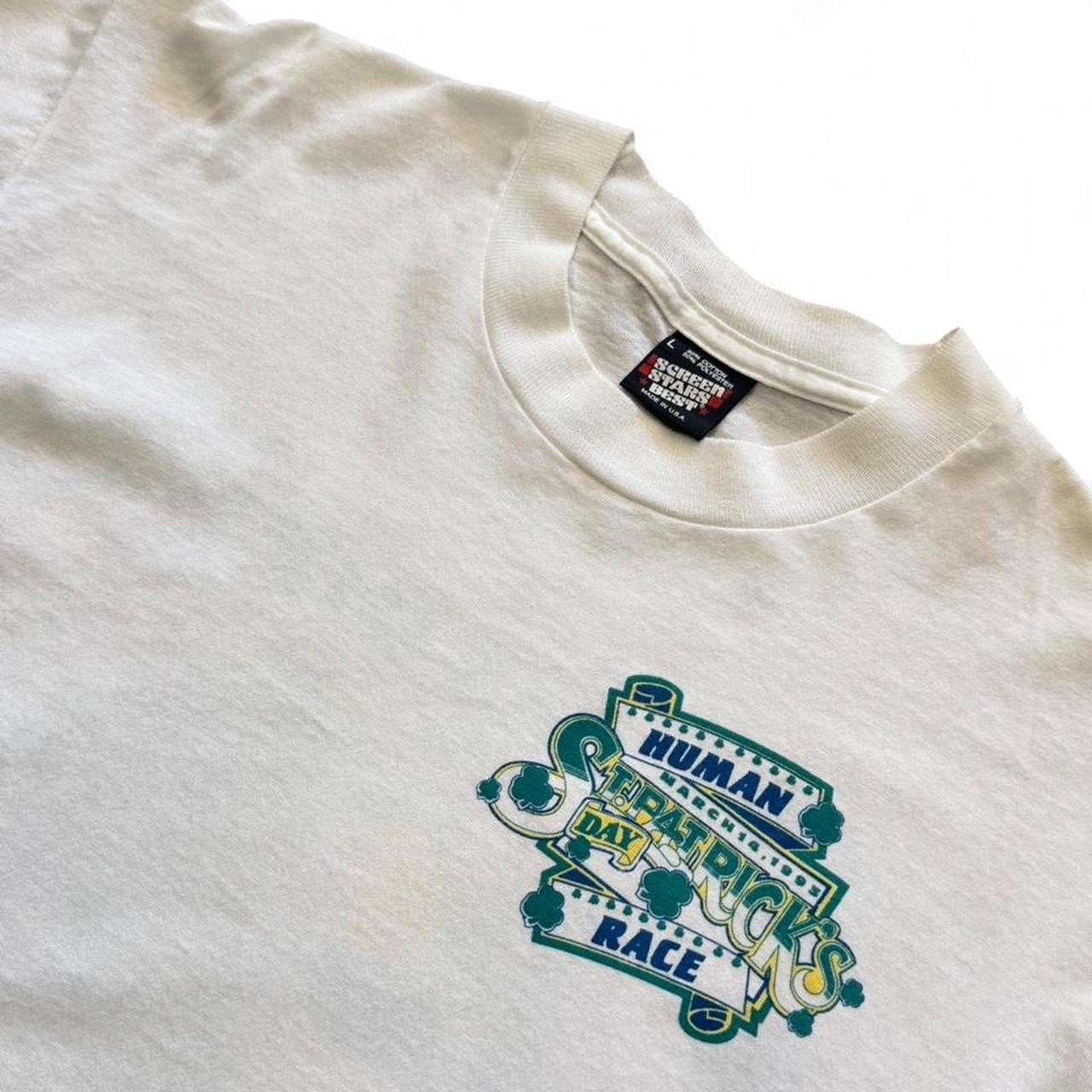 Vintage 90s Irish St. Patrick’s Day Minnesota Running Race Marathon T-shirt