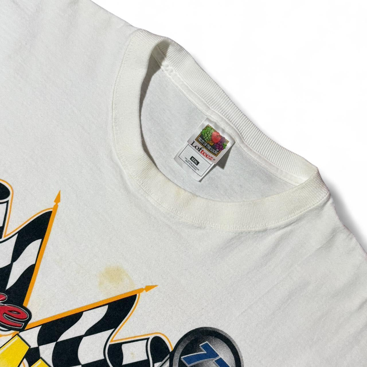 Y2K Dave Blaney Nascar Racing Double Sided Car/Auto Graphic T-shirt