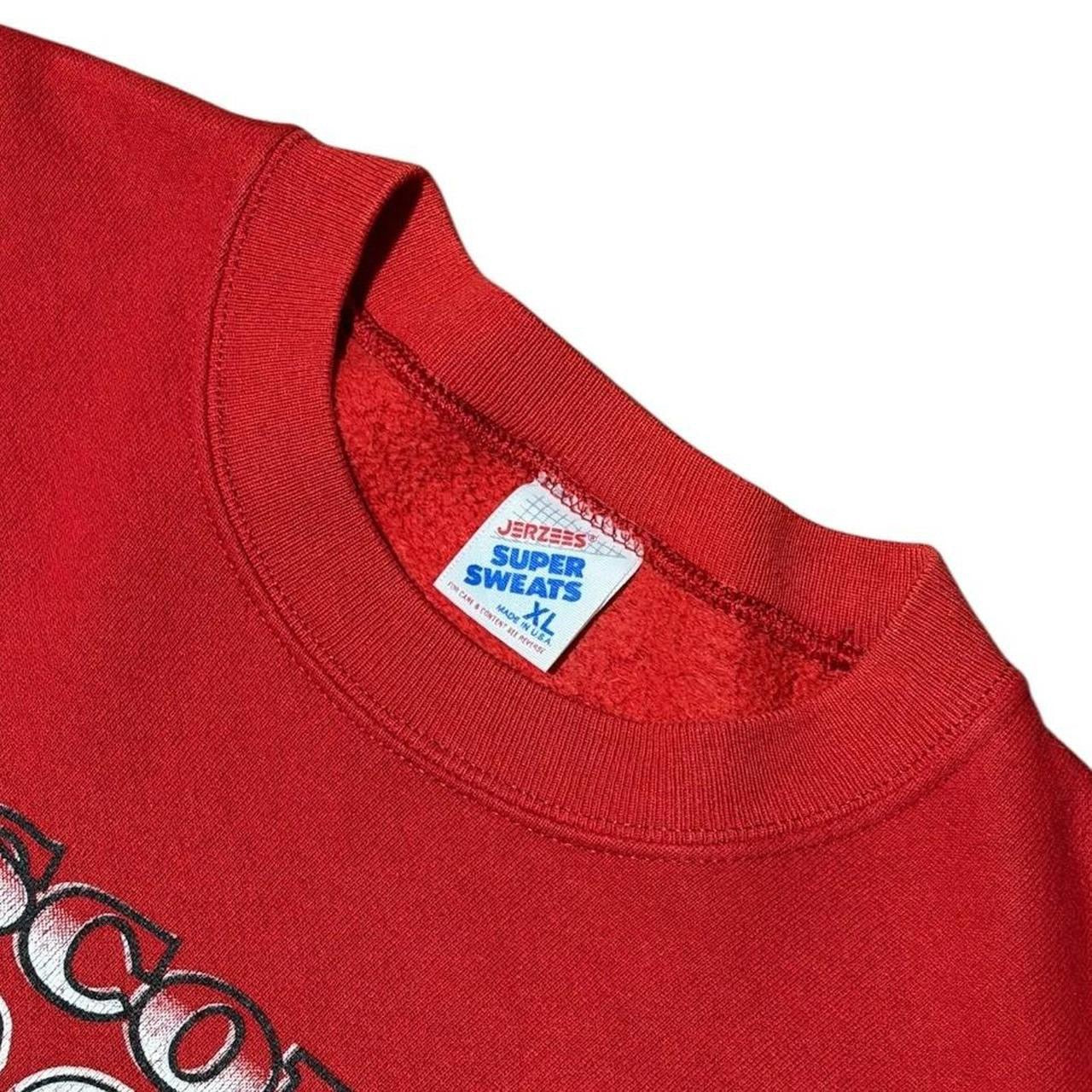 90s Wisconsin Badgers Rose Bowl NCAA USA Football Sport Crewneck Sweater