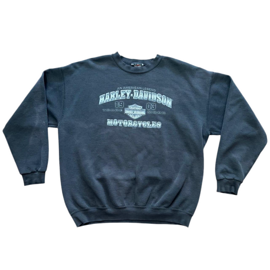2000 Harley Davidson Double-sided Crewneck