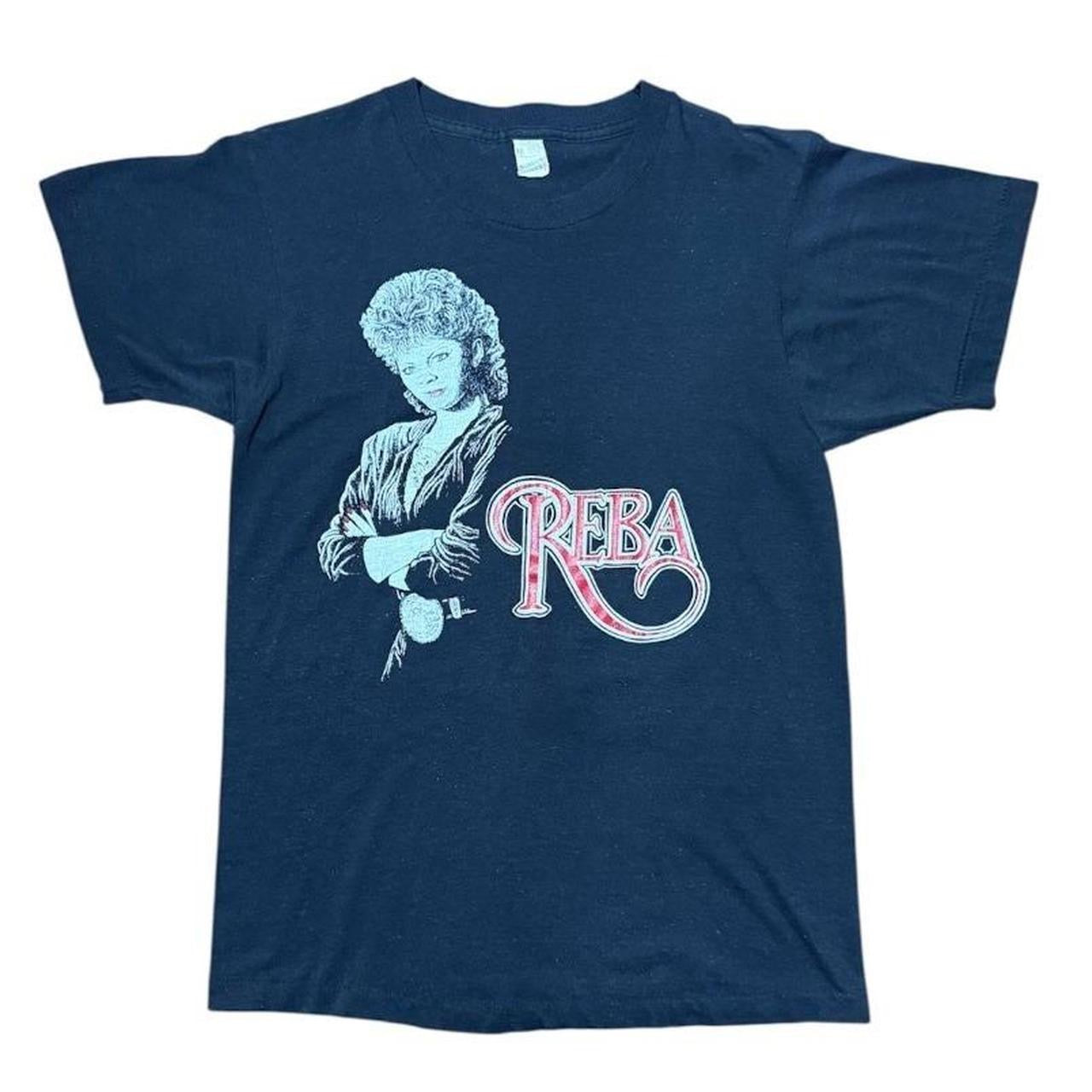 80s Reba McEntire Graphic Single Stitch Country Music Merch USA T-shirt