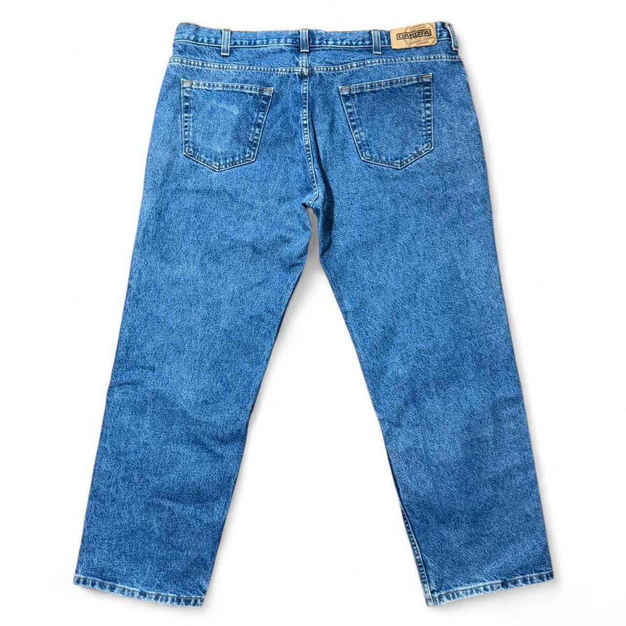 Vintage 90s Dakota Blue Wash Straight Leg Denim Workwear Jeans