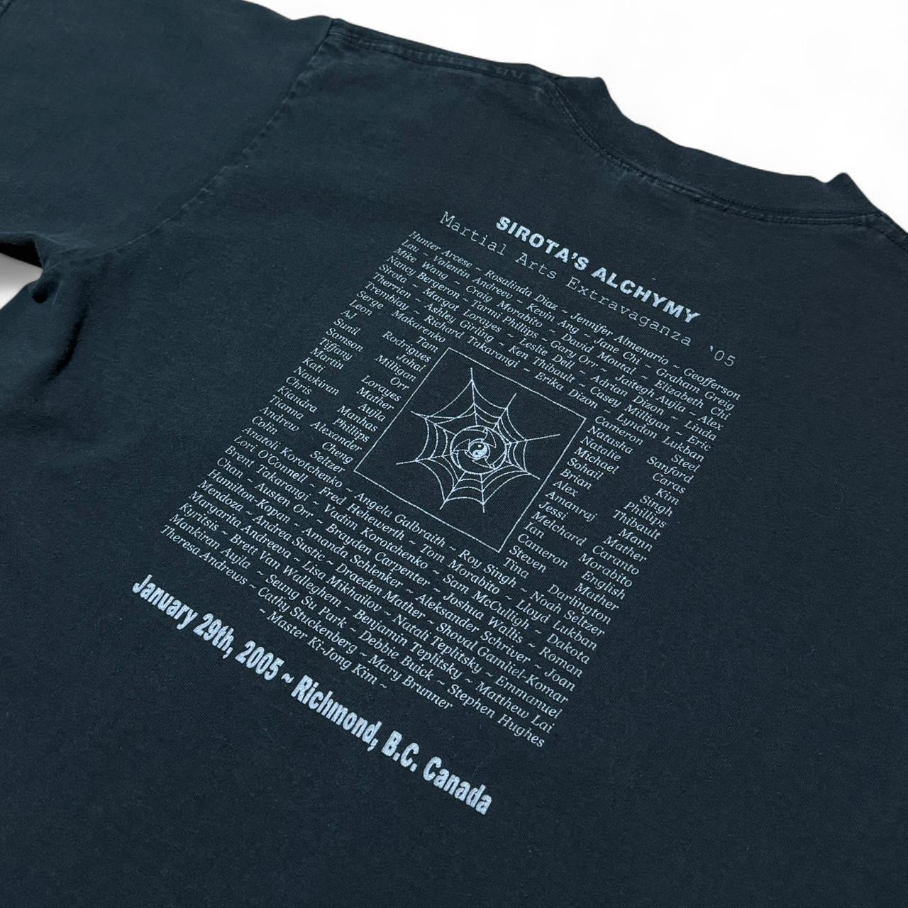 2005 Black Martial Arts Extravaganza Graphic Sports Souvenir Tee