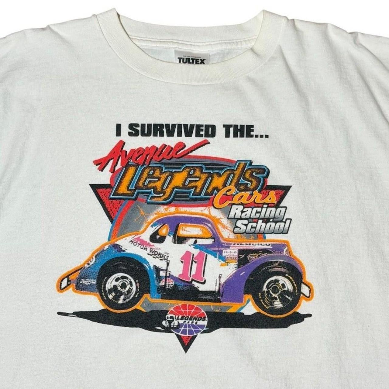 90s Avenue Legends Cars Racing School Auto Hot Rod Graphic T-Shirt