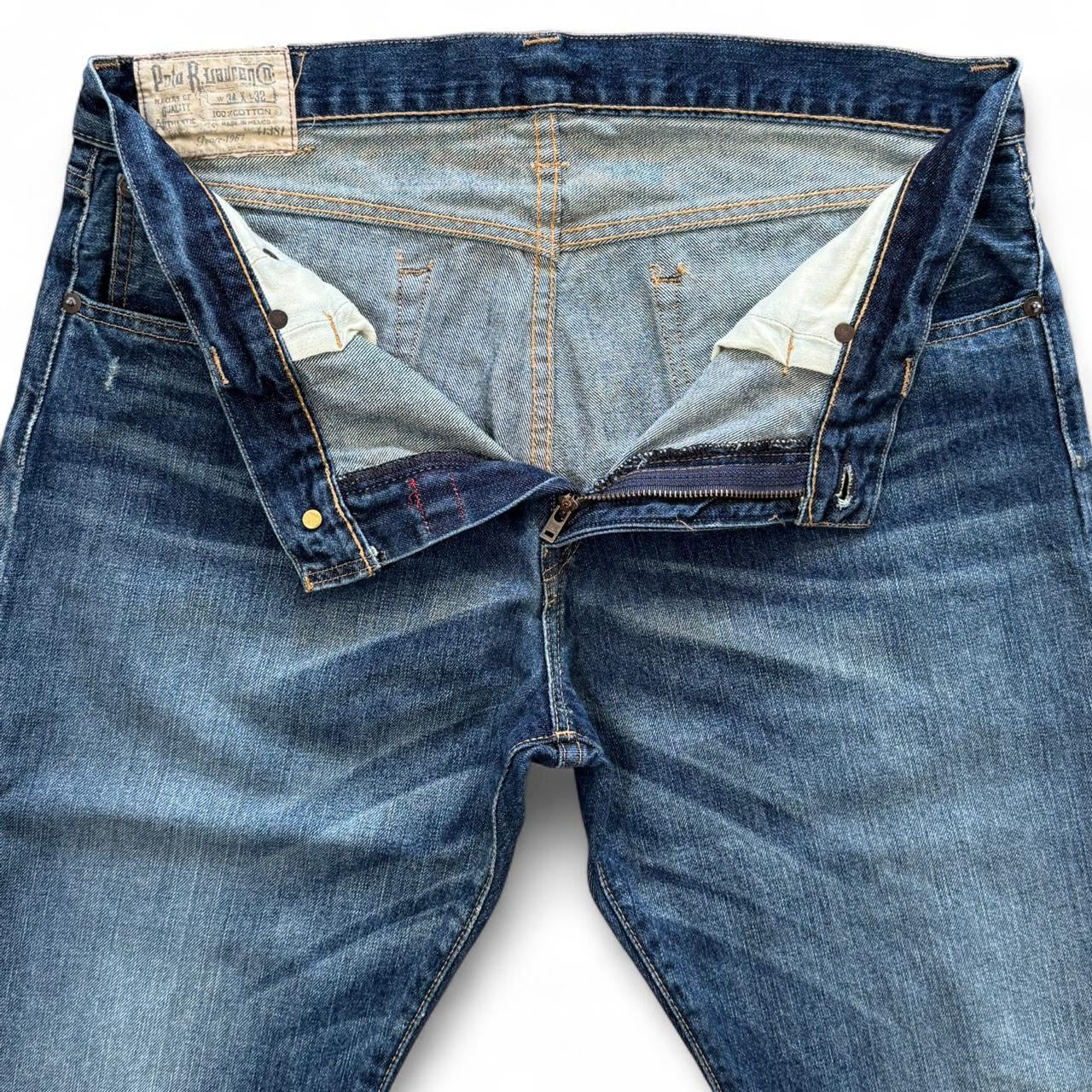 2013 Polo Ralph Lauren 807 Blue Wash Denim Jeans