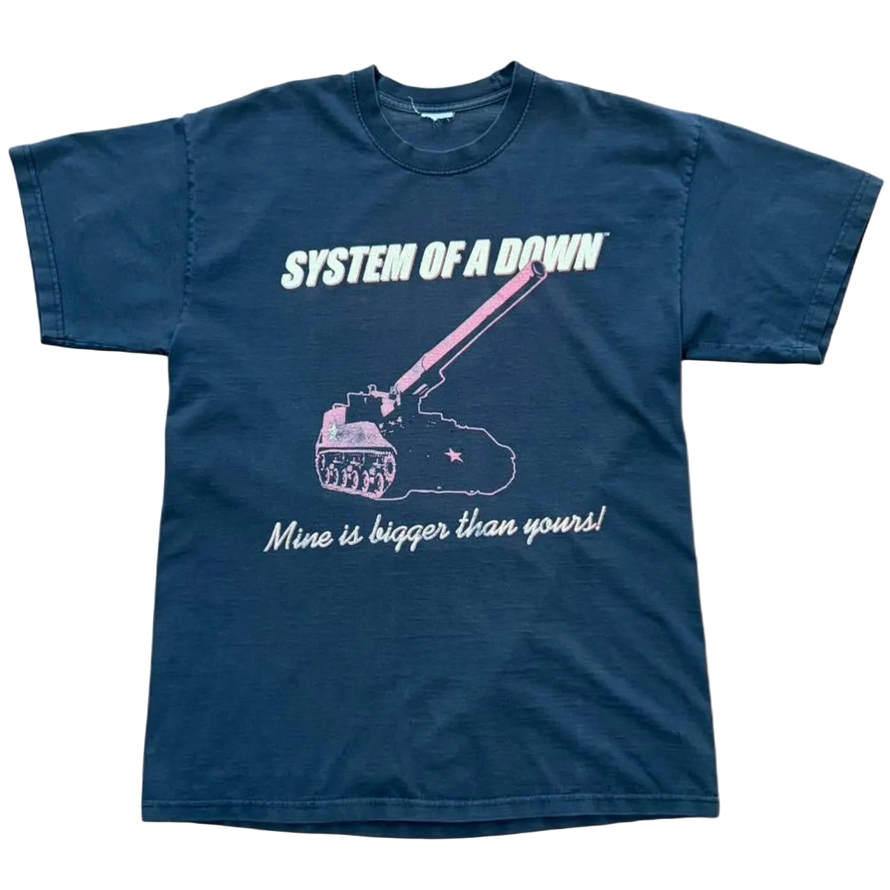 Vintage Y2K System Of A Down Metal Rock Punk Band Music Concert T-shirt