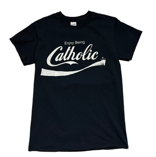 Y2K Enjoy Being Catholic Tee