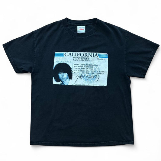 2003 Jim Morrison California Driver License Moonlight Drive Tee