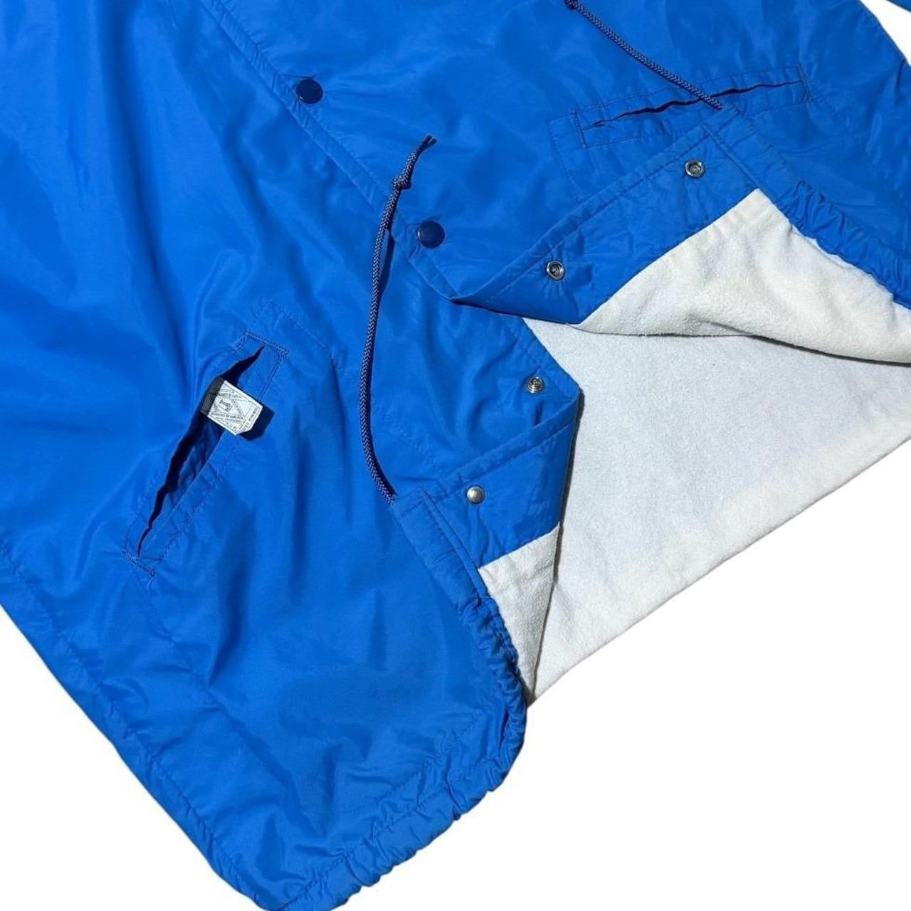 80s Sheet Metal Workers Local Union 268 Coaches Snap Button Nylon Jacket