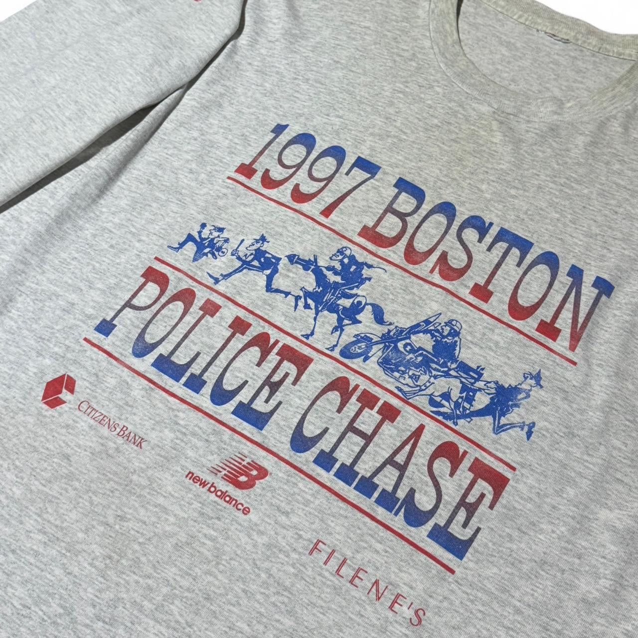 1997 New Balance Citizen Bank Boston Police Chase Long Sleeve