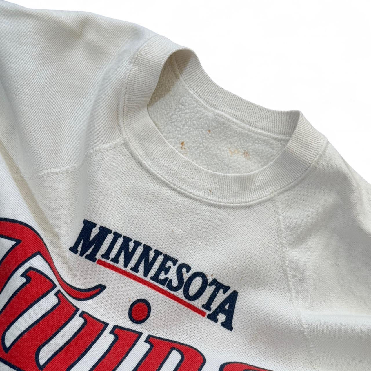 ‘87 Minnesota Twins World Series MLB Baseball Pullover Sweater