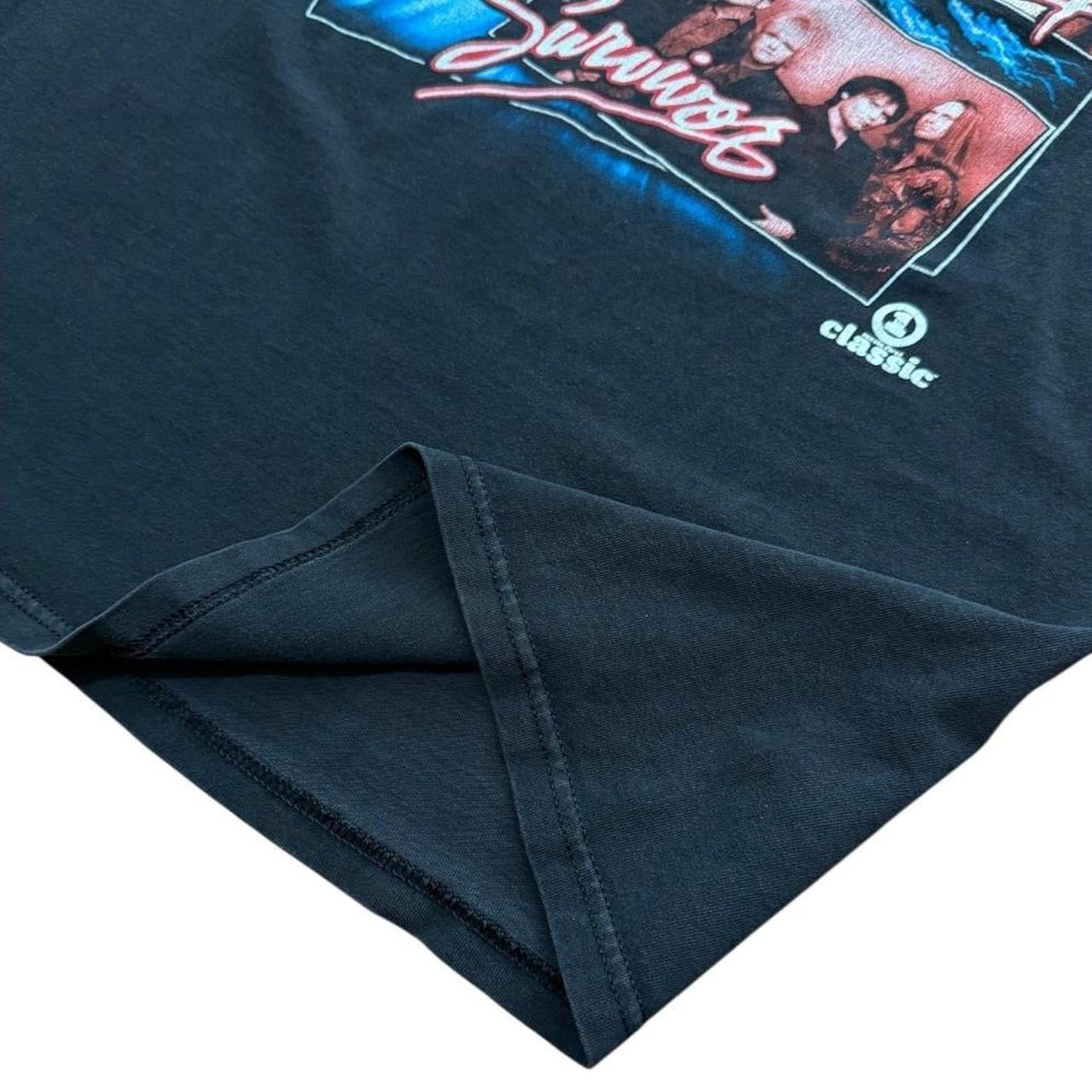 Triple Shot of Rock Loverboy Survivor Band Concert Tour Graphic T-shirt