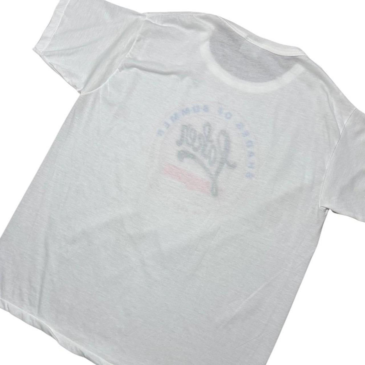 80s Laker Beer Shades of Summer Promo Graphic Single Stitch T-shirt