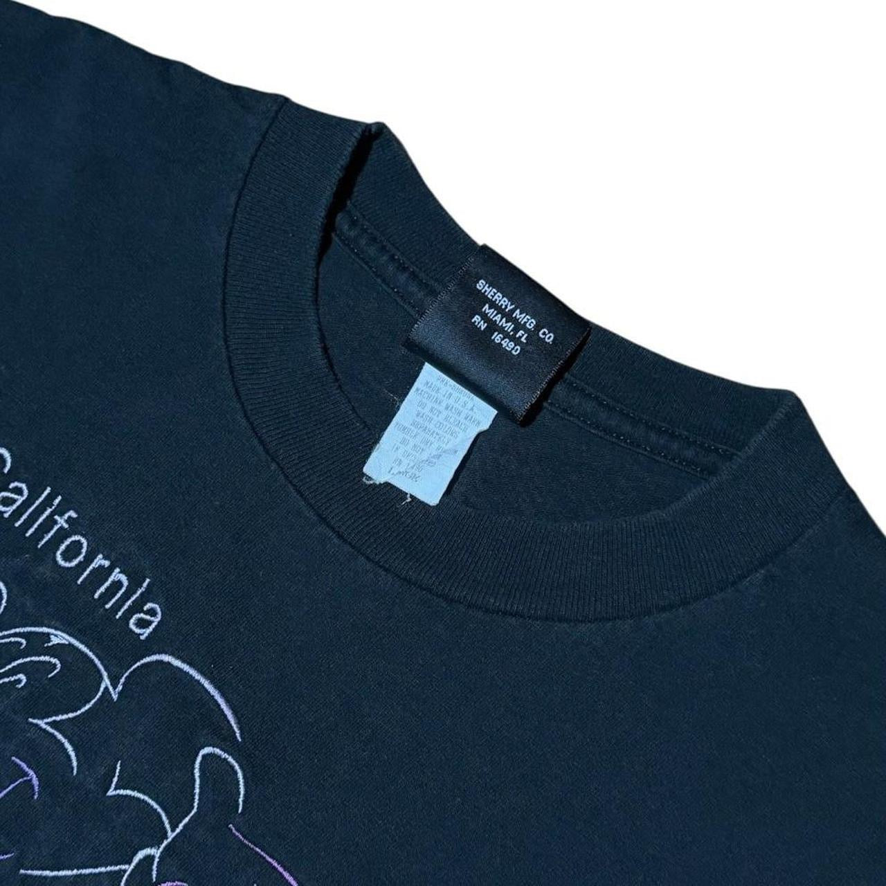 90s Disney Mickey Mouse Embroidered California Graphic Souvenir T-Shirt
