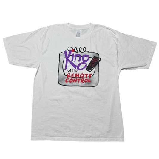 King of the Remote Funny Joke Tee