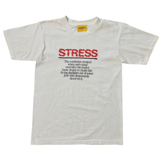 90s “Stress” Graphic Novelty Joke Tee