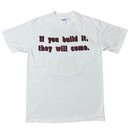 1992 Aggie Bonfire “If you build it, they will come.” Texas A&M Souvenir Tee