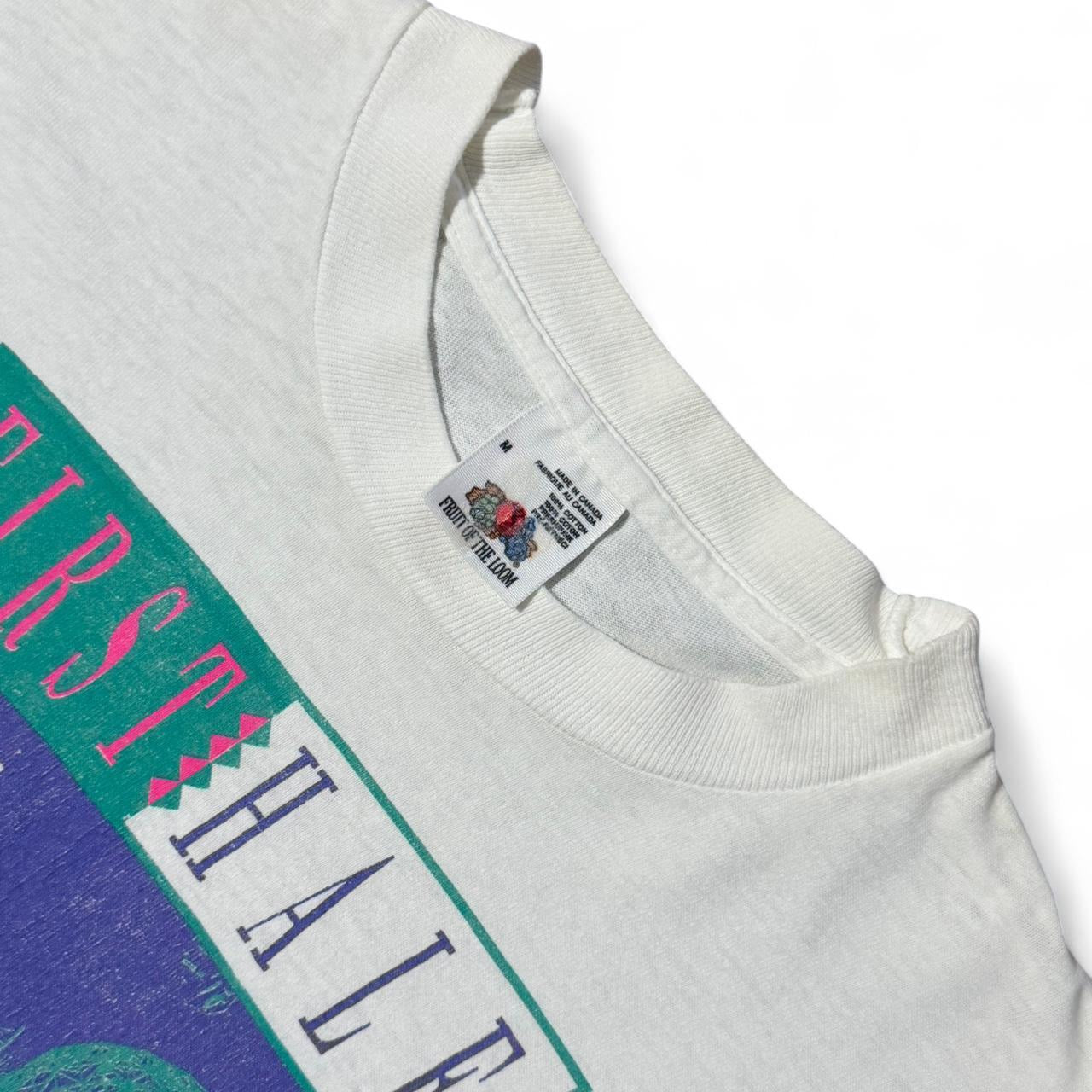 ‘92 Vancouver First Half Half Marathon Long Sleeve White Shirt