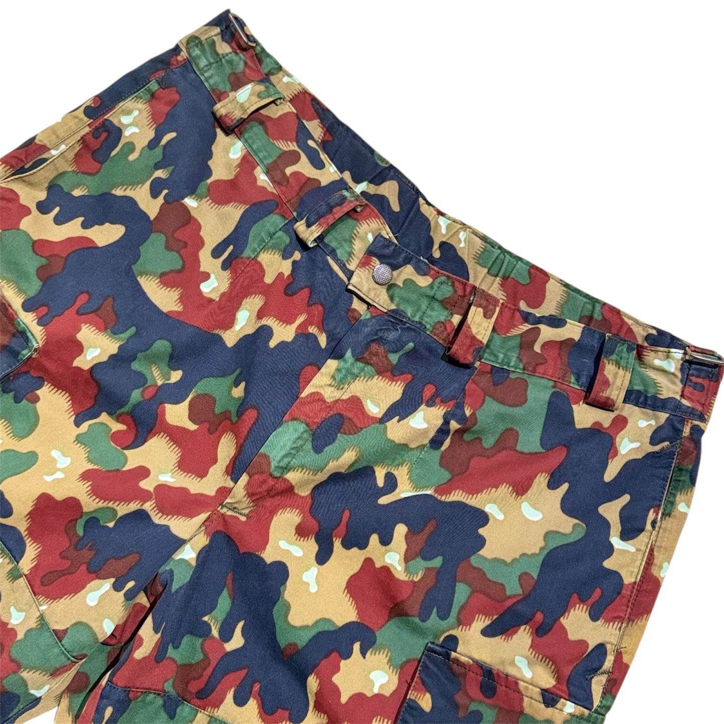 90s Military Issue Camo Shorts