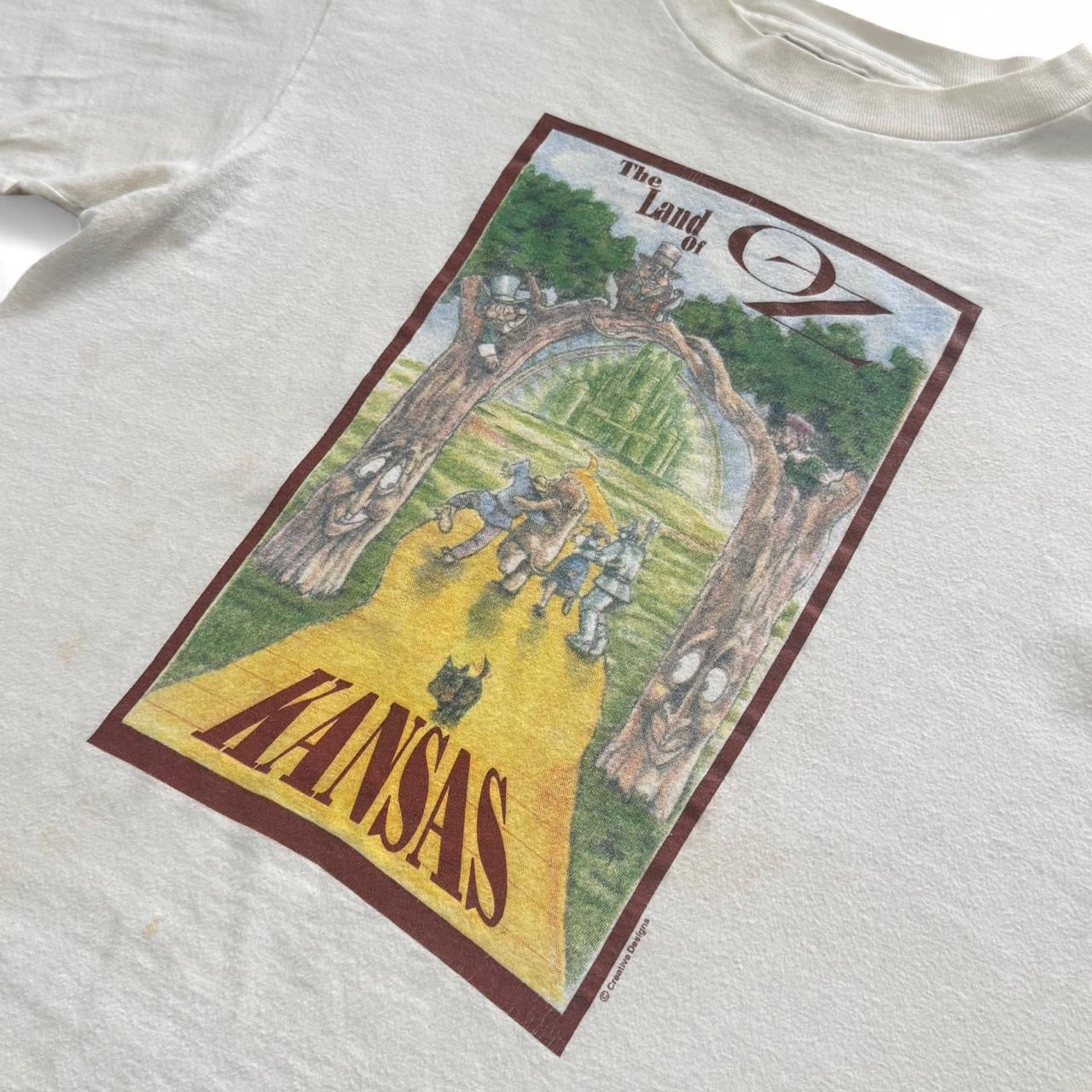 90s Land Of Oz Wizard Of Oz Kansas Movie Promo Tee
