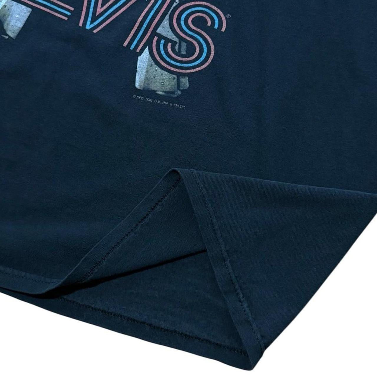 Y2K Elvis Presley King of Rock Music Band Concert Merch Graphic T-shirt