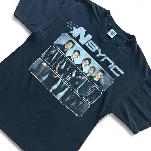 2001 NSYNC Glitter Graphic Tour Tee