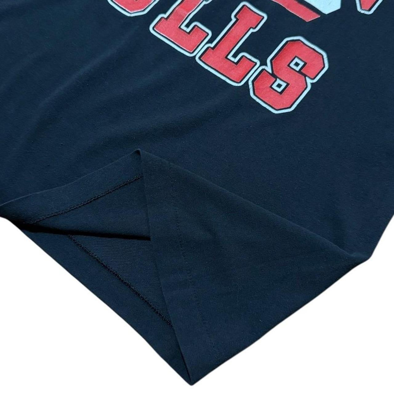 80s Chicago Bulls NBA Basketball Trench Sports USA Graphic T-shirt