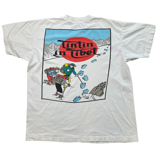 90s Tin Tin in Tibet Tee