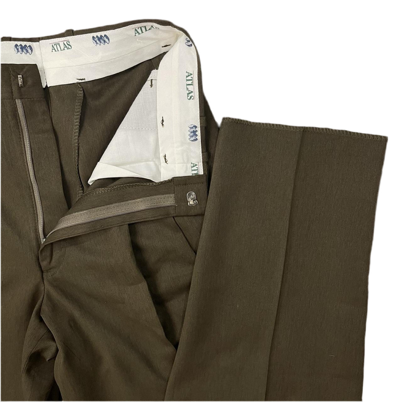 80s Pleated Khaki Trouser