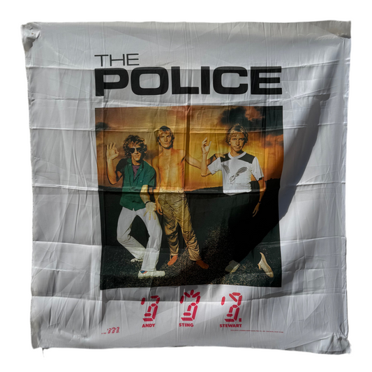 1982 The Police Ghost in the Machine Wall Tapestry