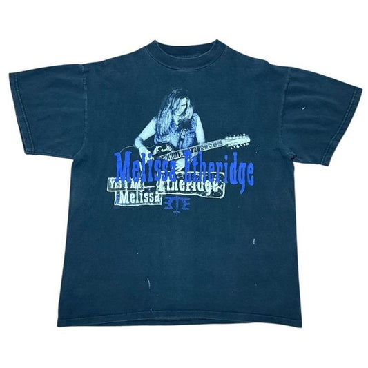 90s Melissa Etheridge Concert Merch Tour Dates Rock Band Graphic T-shirt