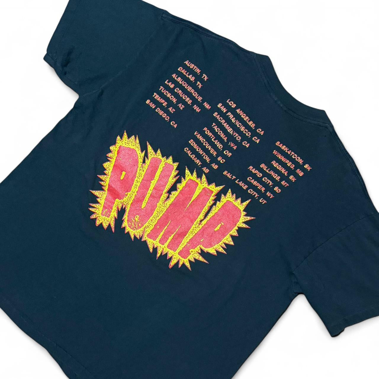 1989 Aerosmith Pump Aero Force One Tour Merch T-shirt