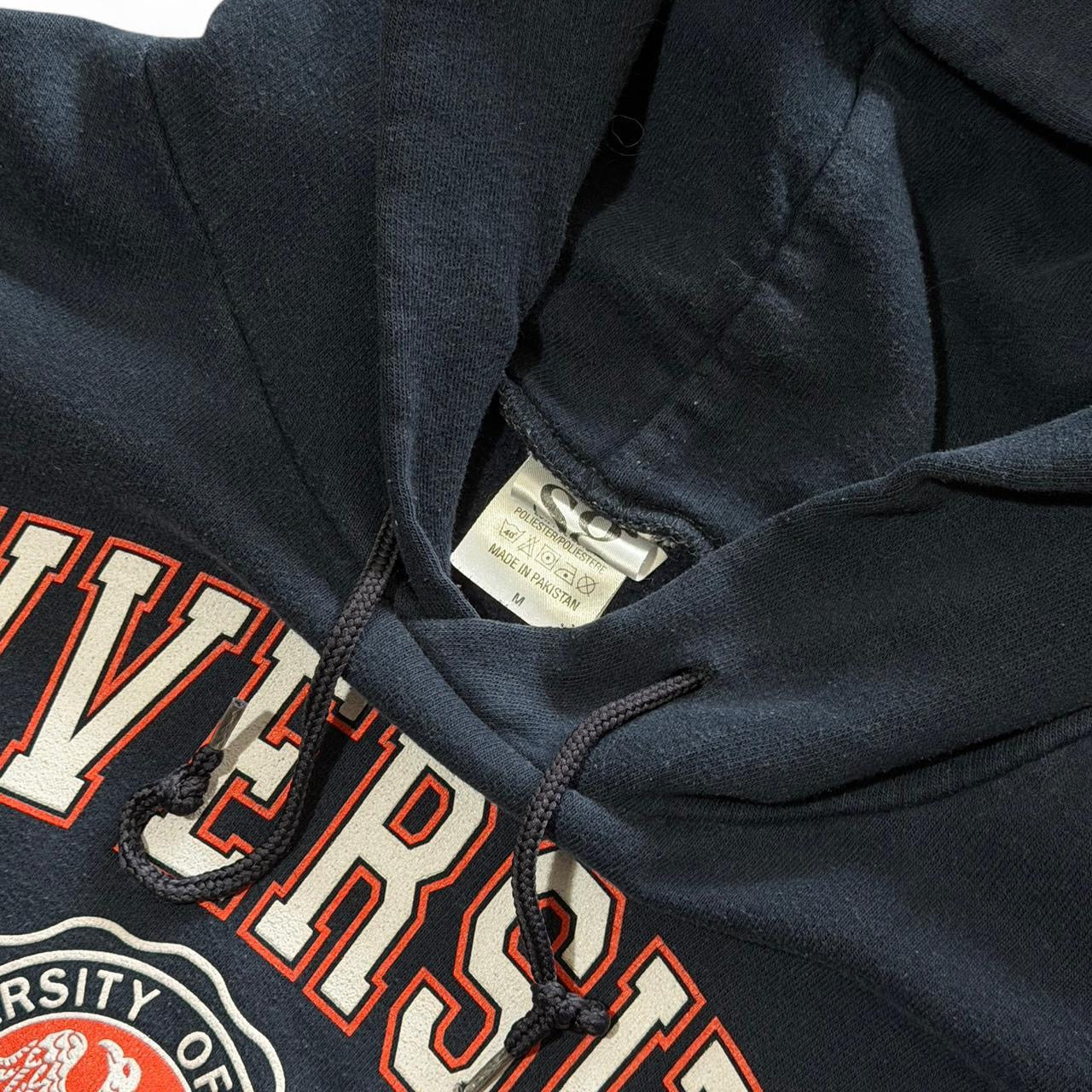 Vintage 90s University of Vienna Navy Blue Pullover Hoodie Sweater