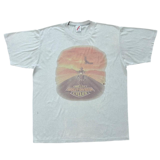 90s Harley Davidson Sunset Rider Biker Tee