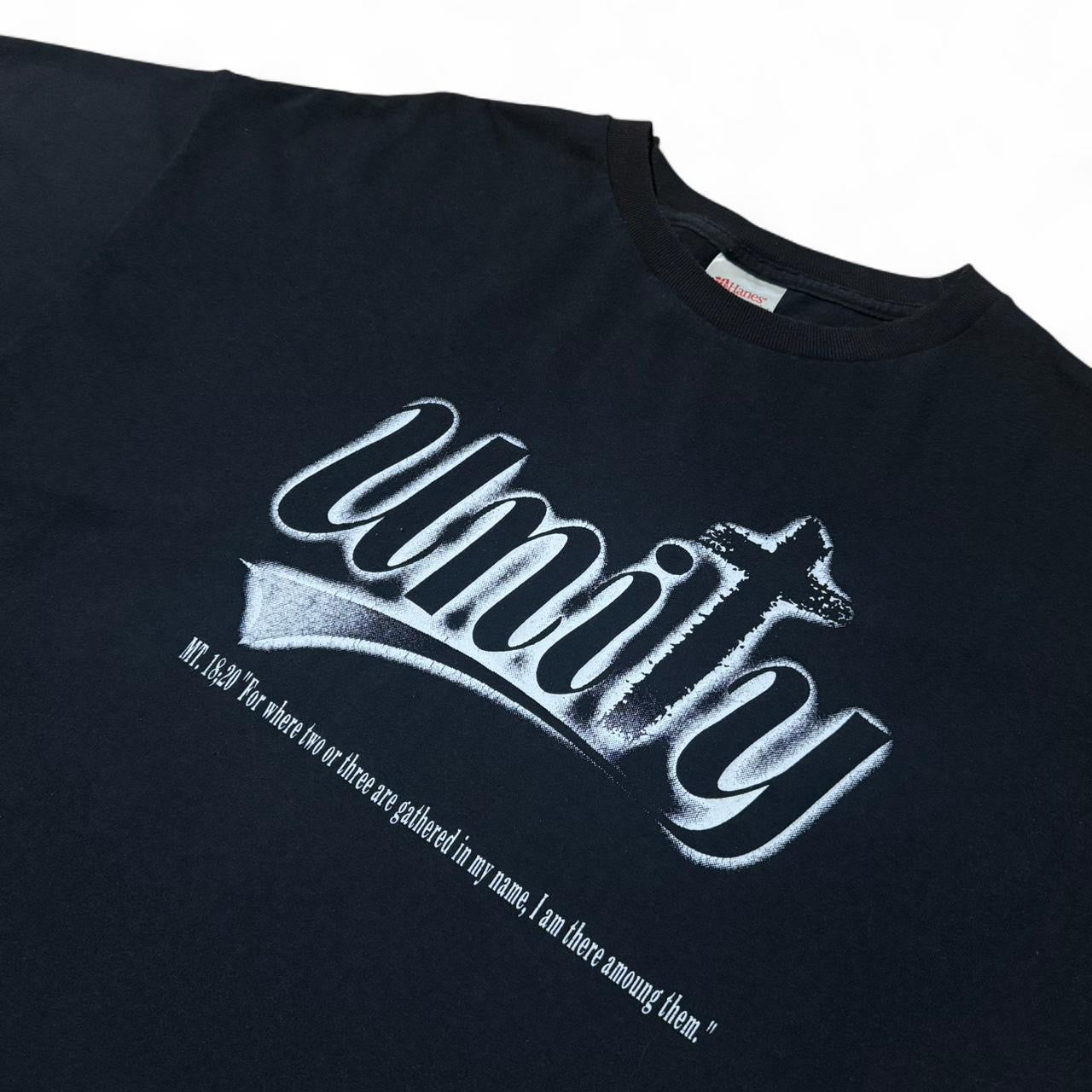 Y2K Unity Church Bible Verse Jesus Religious Christian Prayer Tee