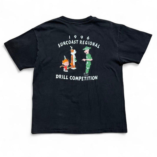 90s Florida Calvin & Hobbes Drill Team Tee
