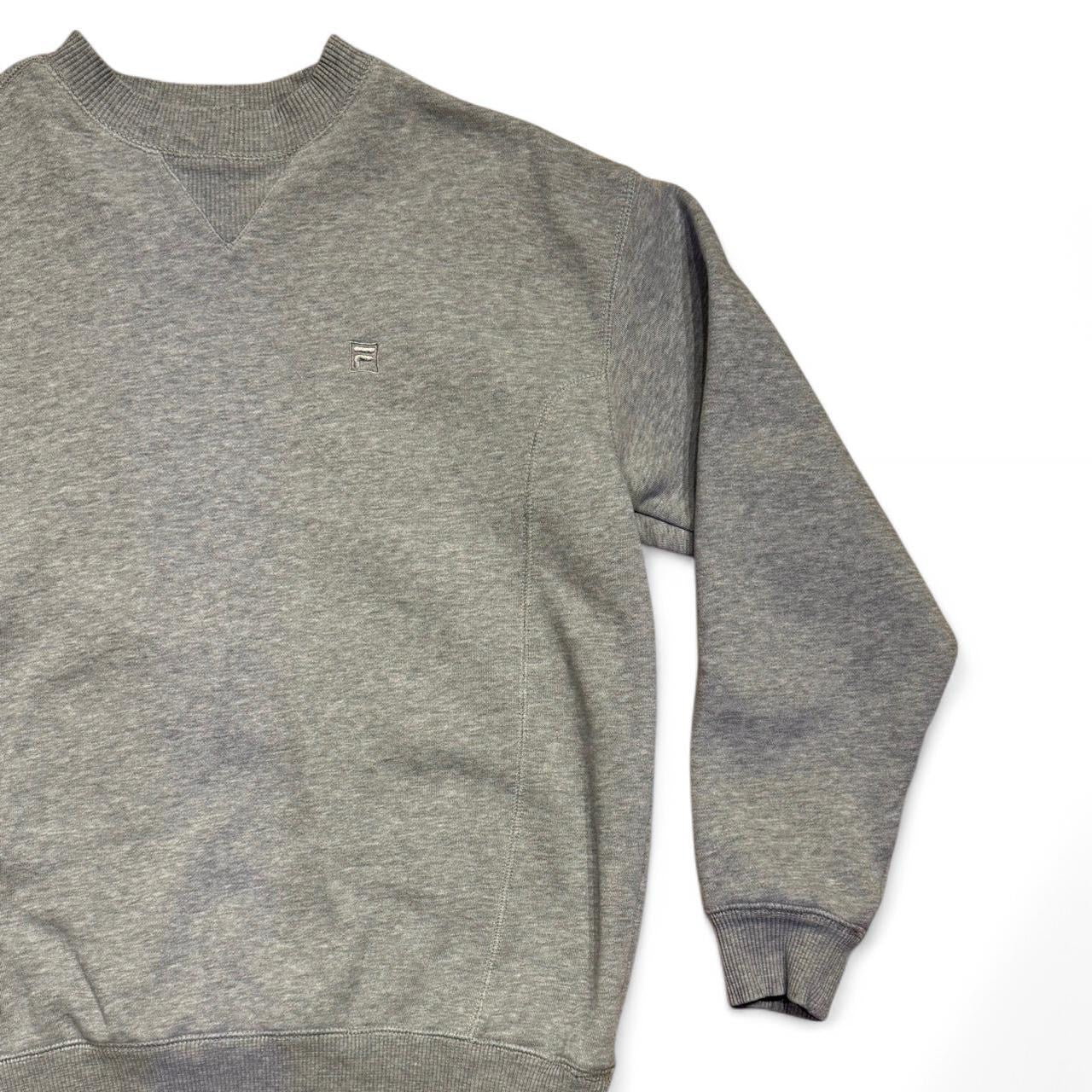 Y2K Fila Grey Pullover Crewneck