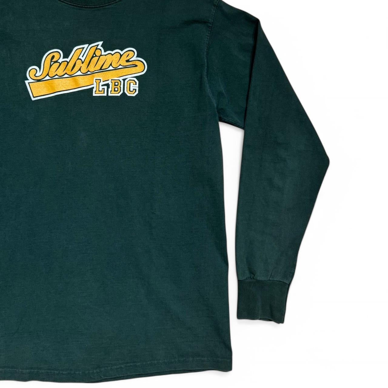 Vintage Sublime LBC Green Long Sleeve Band Shirt