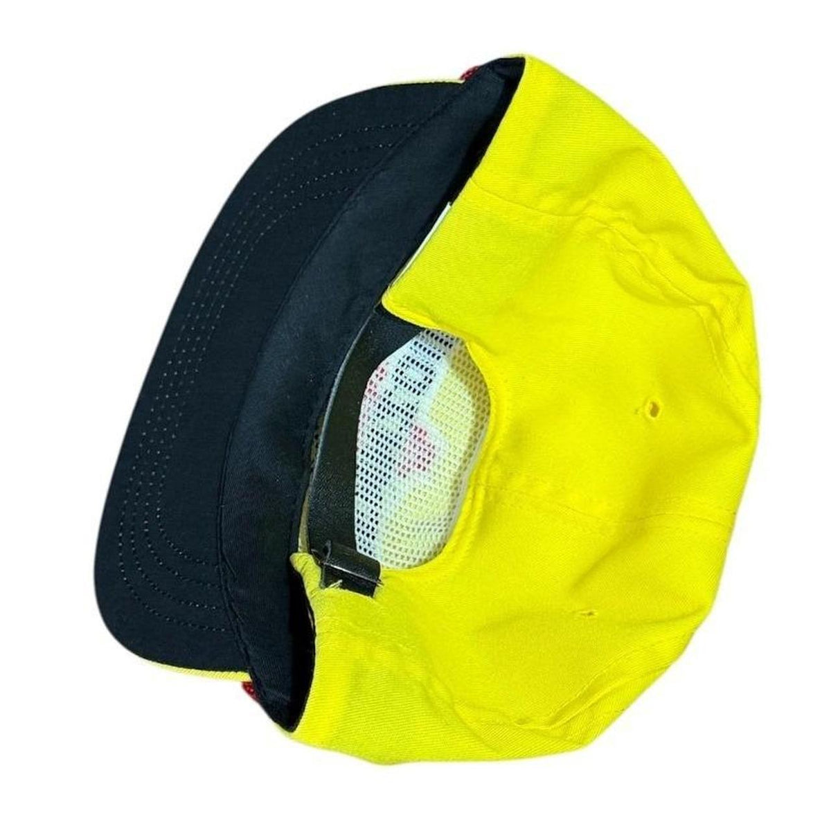 80s Pennzoil Racing Auto USA Sports Leather Rope Strapback Cap Hat