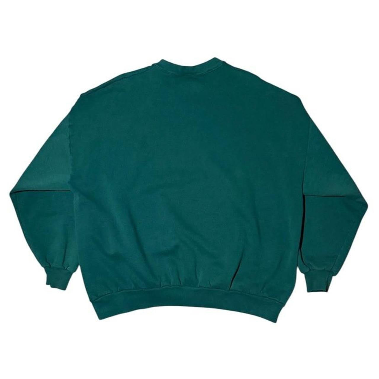 90s Route 66 Hot Rod Car Auto Double Collar Graphic Pullover Crewneck