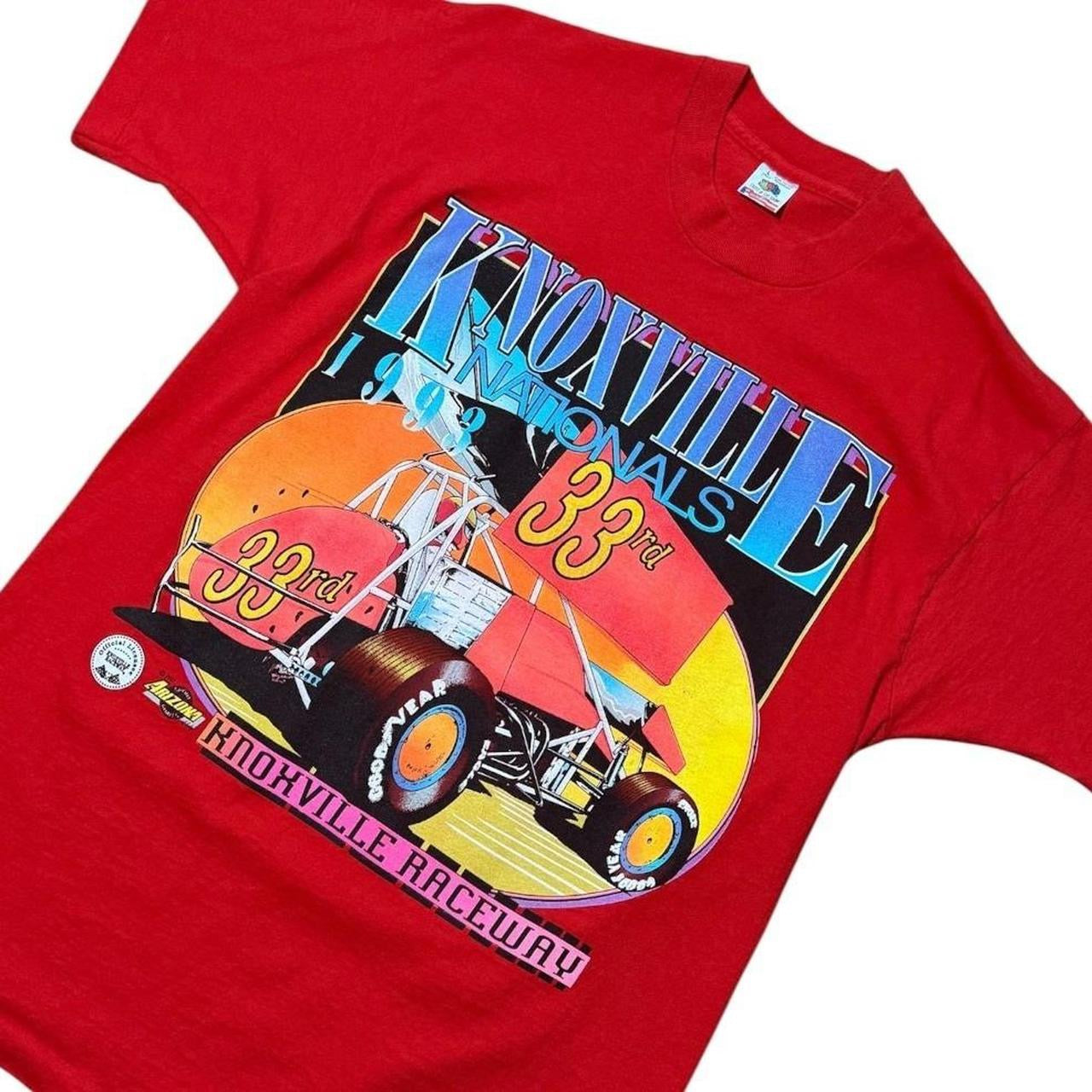 1993 Knoxville Nationals Sprint Car Racing Auto Sports Graphic T-Shirt