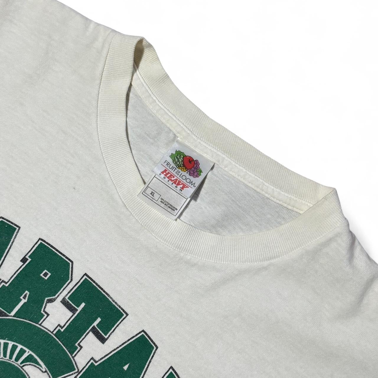Vintage Y2K Michigan State Spartans Football Sports Team T-shirt