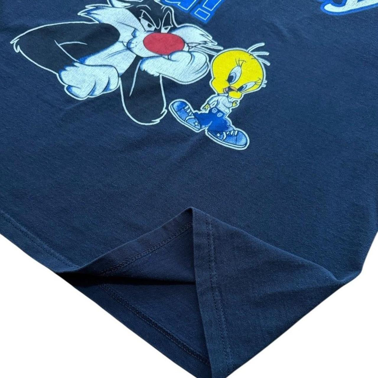 90s Y2K Looney Tunes Sylvester Tweety Nobody Asked You Graphic T-shirt