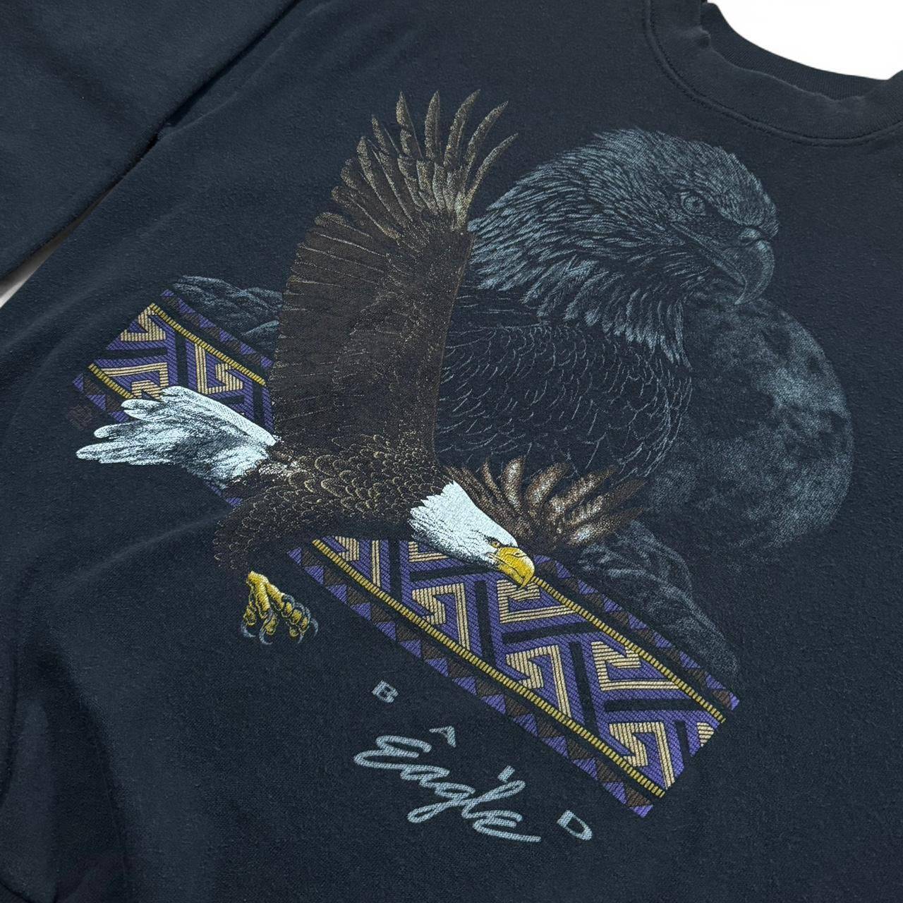 90s Bald Eagle Bird Crewneck
