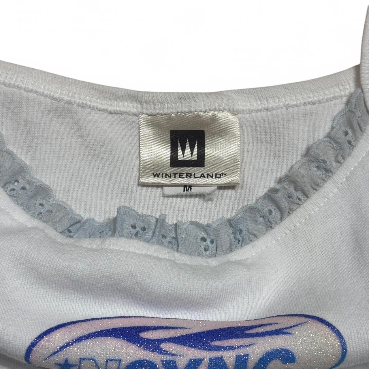 Vintage 90s/y2k NSYNC Sparkle & Frill Tank Top