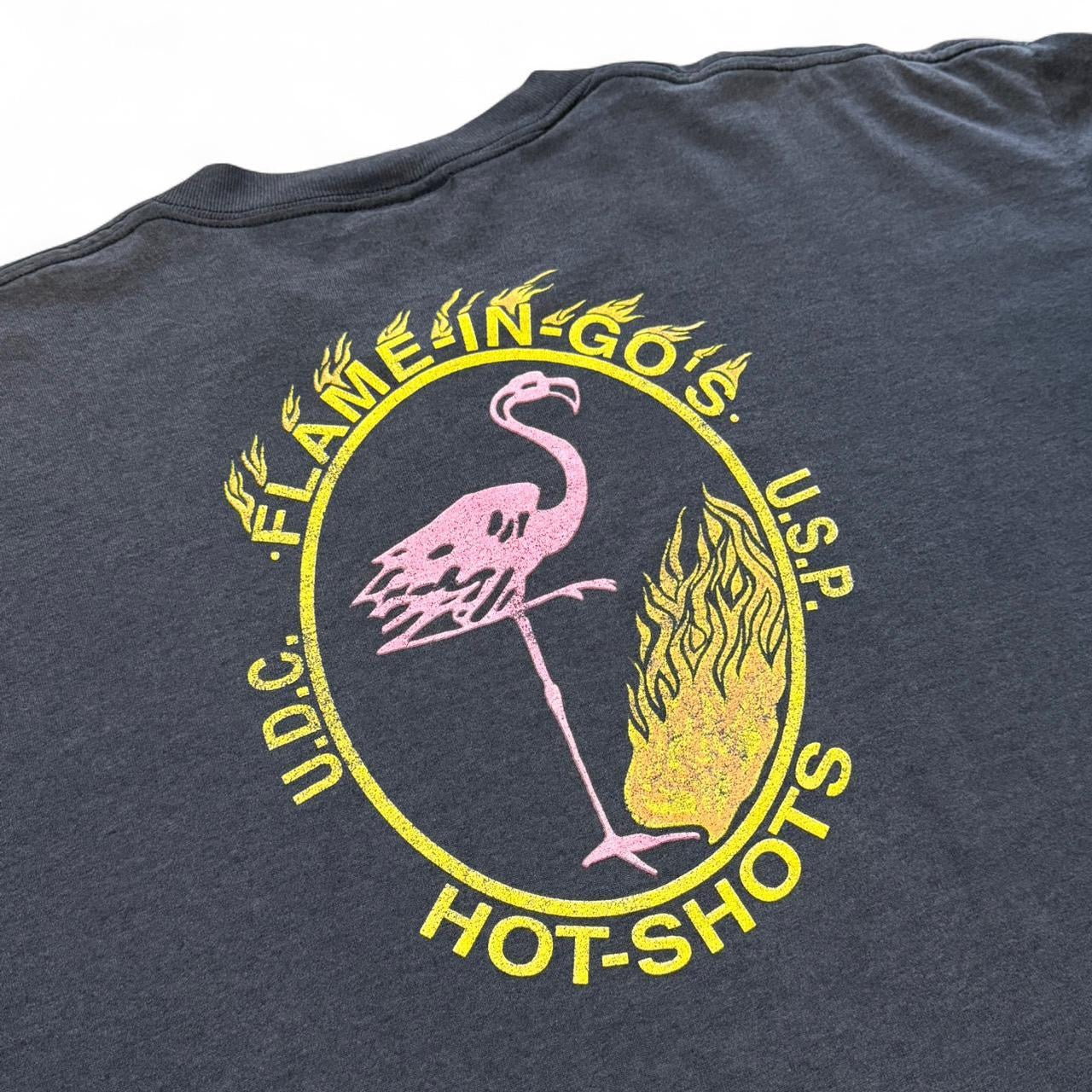 90s Utah State Prison Inmate Firefighters Flame-In-Gos Hot Shots Tee