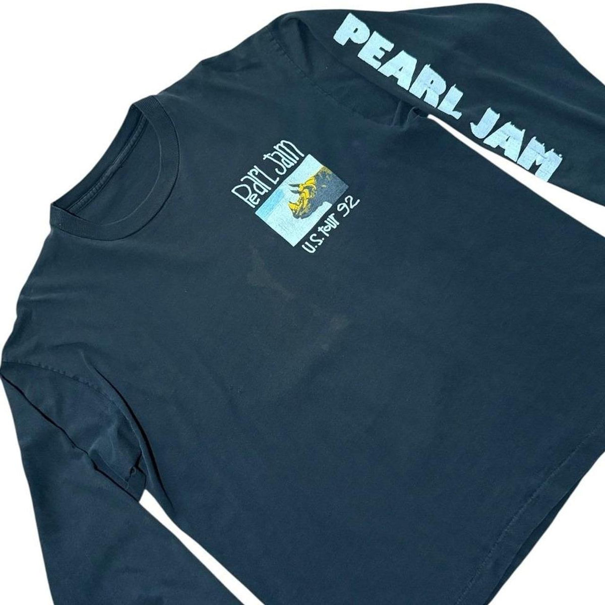 92 Pearl Jam US Tour World Jam Long Sleeve Concert Graphic Band T-shirt