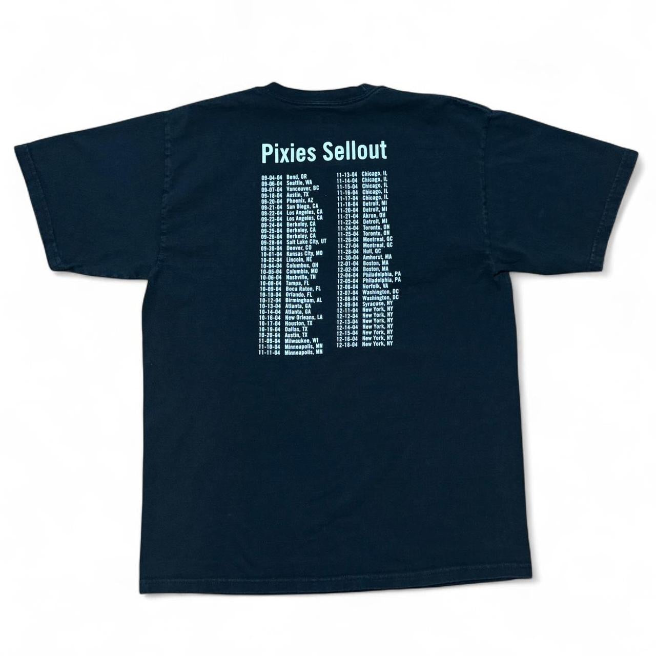 2004 The Pixies Sellout Tour Band Merch Concert Tee