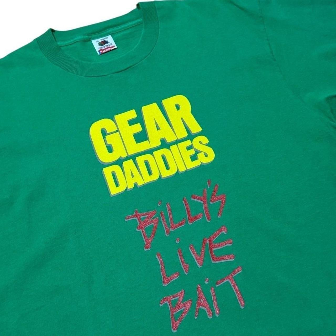 90s Gear Daddies Billys Live Bait Band Merch Polygram Records T-shirt