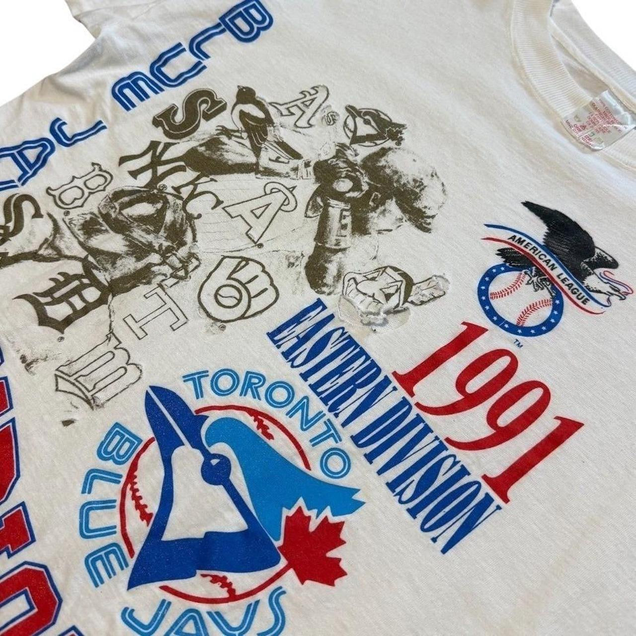 '91 Toronto Blue Jays Champion Raven Sports Graphic MLB Baseball T-shirt